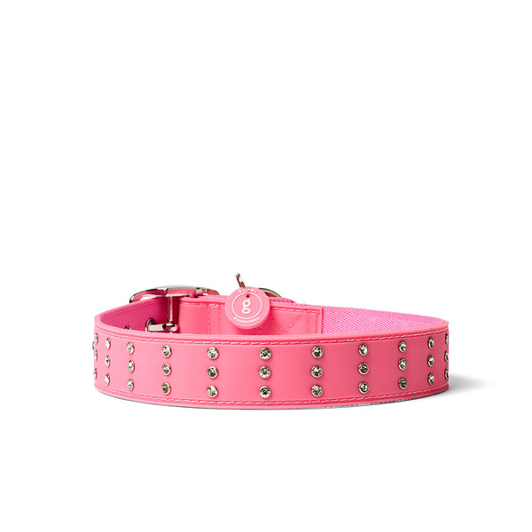 Bling Dog Collar - Pink