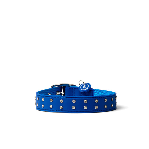 Bling Dog Collar - Blue