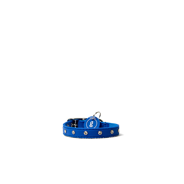 Bling Dog Collar - Blue