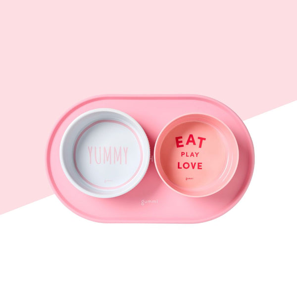 gummi Dining Set Bundle - Pink