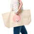 Organic Cotton Tote Bag - Wally Pink
