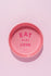 Melamine Dog Bowl - Pink