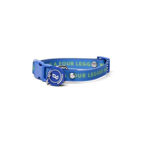 Slick Dog Collar - Blue