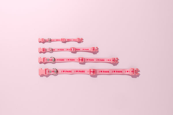 Slick Dog Collar - Pink