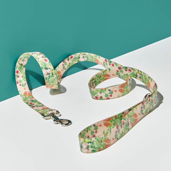 gummi x The Commons Slick Dog Lead - Floral Large