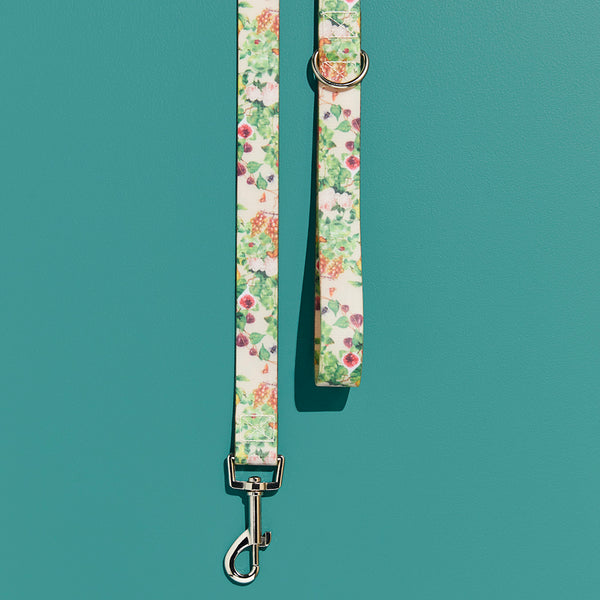 gummi x The Commons Slick Dog Lead - Floral Large