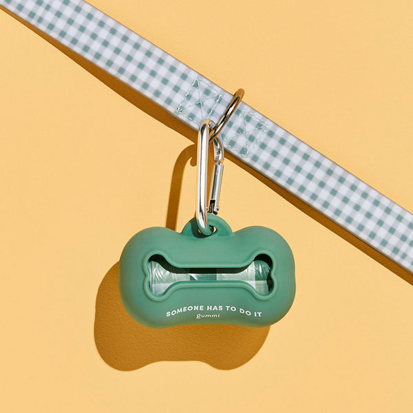gummi x The Commons Dog Poo Bag Holder - Forest
