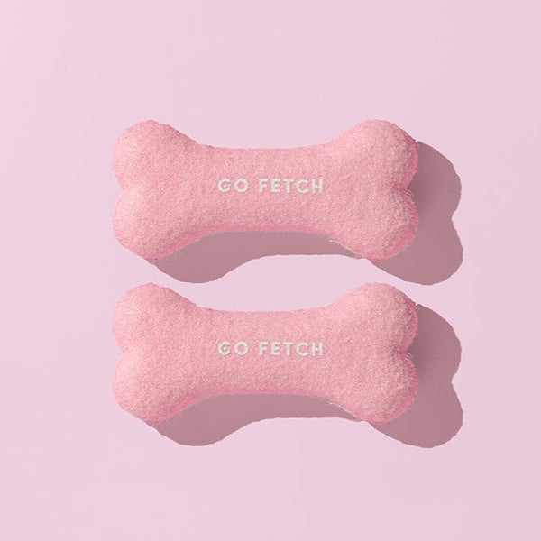 Dog Toy Tennis Bones Pack - Pink